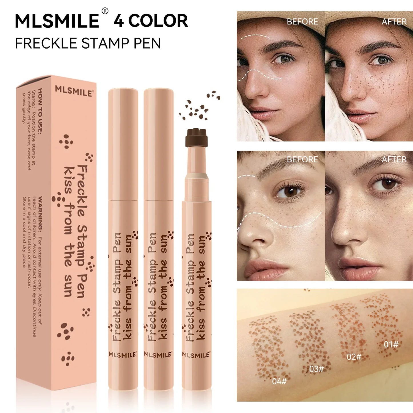 Lifelike Freckle Pen